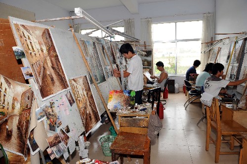 深圳国际艺博会吸引国内外百家画廊