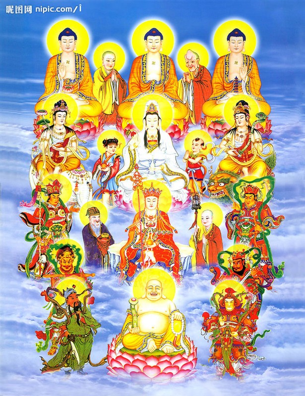 每天都有哪几位神仙跟着我们?_佛教资料_蓝星新时代网