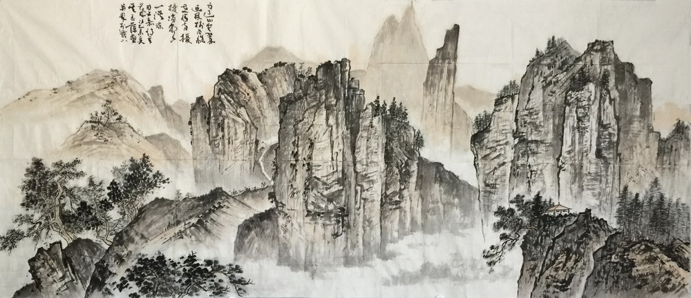 吴玉萍山水画