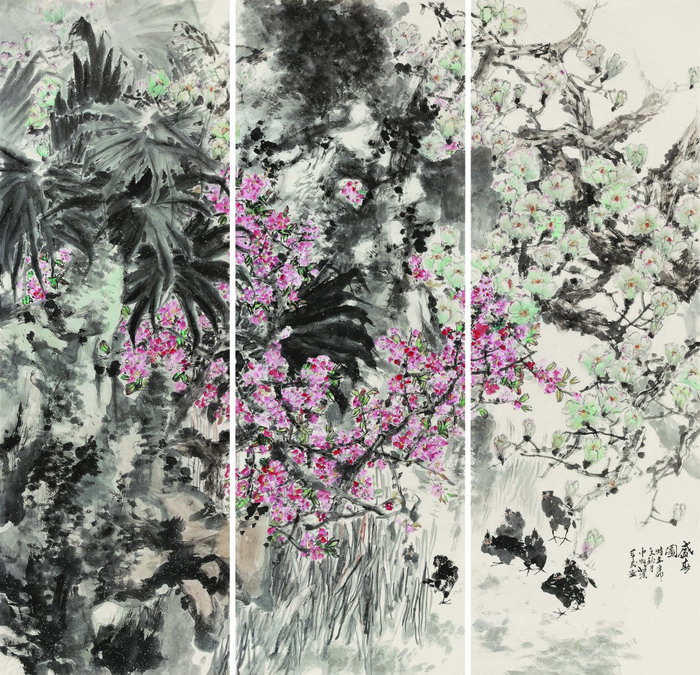 张军民国画作品 张军民国画作品