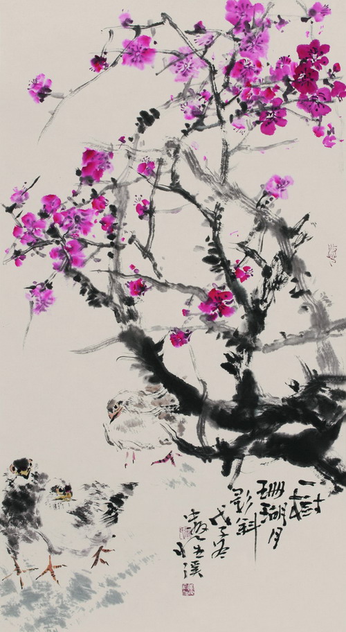 张军民国画作品 张军民国画作品