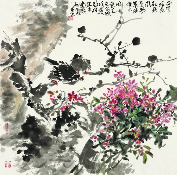 张军民国画作品 张军民国画作品