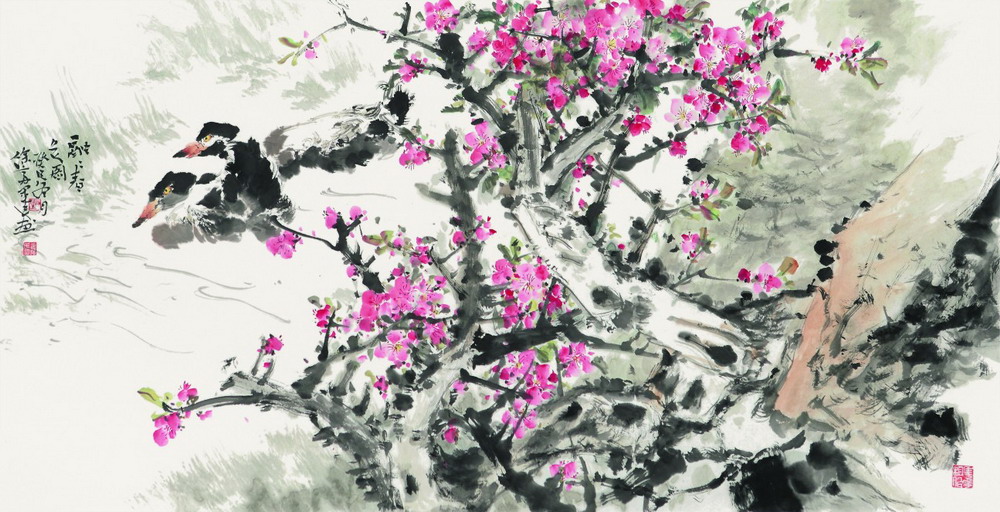 张军民国画作品 张军民国画作品