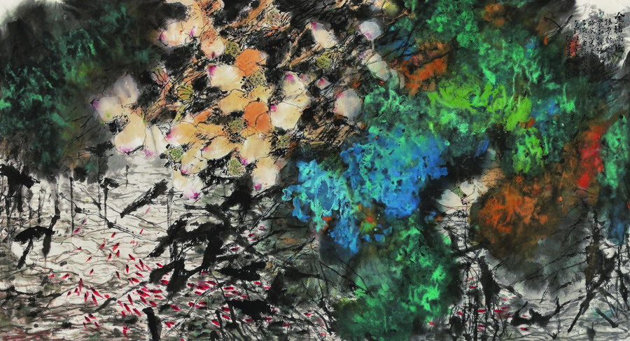 张军民国画作品 张军民国画作品