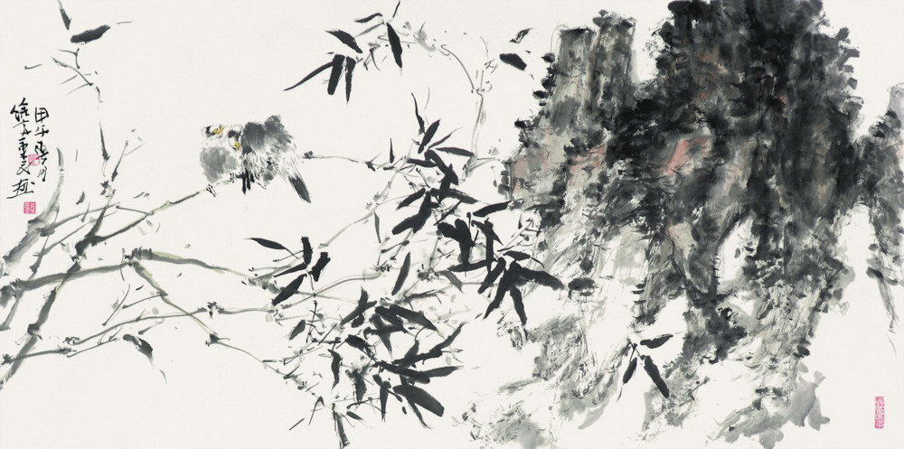 张军民国画作品 张军民国画作品