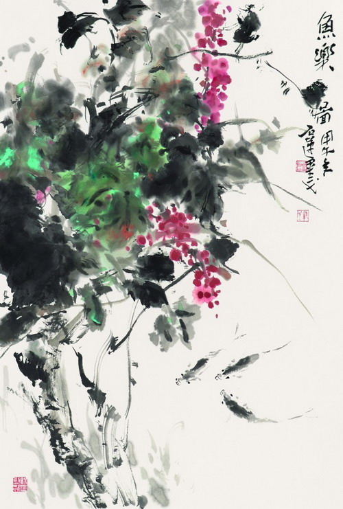 张军民国画作品 张军民国画作品