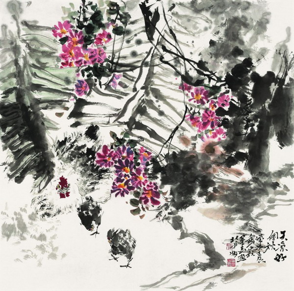 张军民国画作品 张军民国画作品