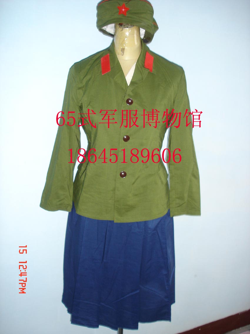 65式女军服.65式女兵夏装